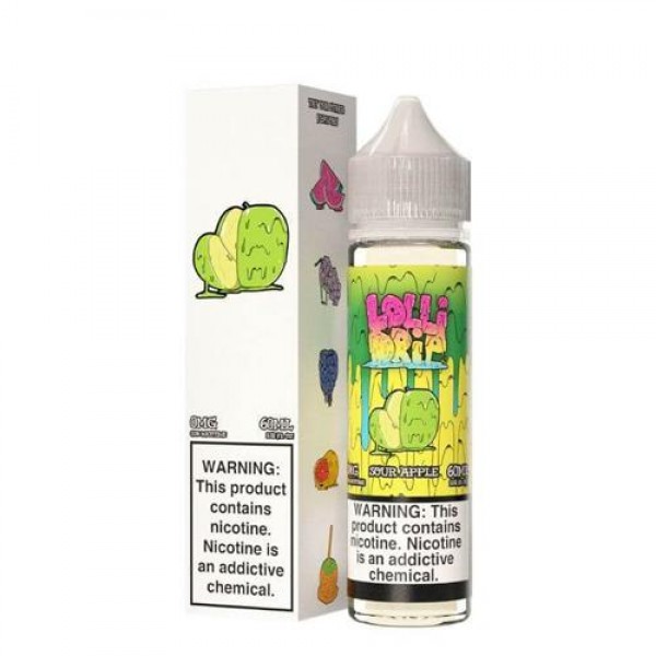 Lollidrip Sour Apple 60ml Vape Juice