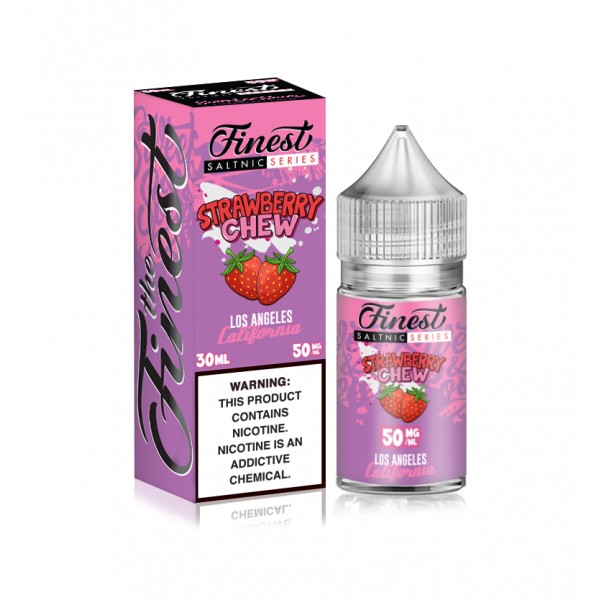The Finest Strawberry Chew 30ml Nic Salt Vape Juice