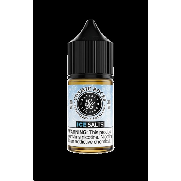 Satisfy E-Liquids Cosmic Rock On Ice 30ml Nic Salt Vape Juice