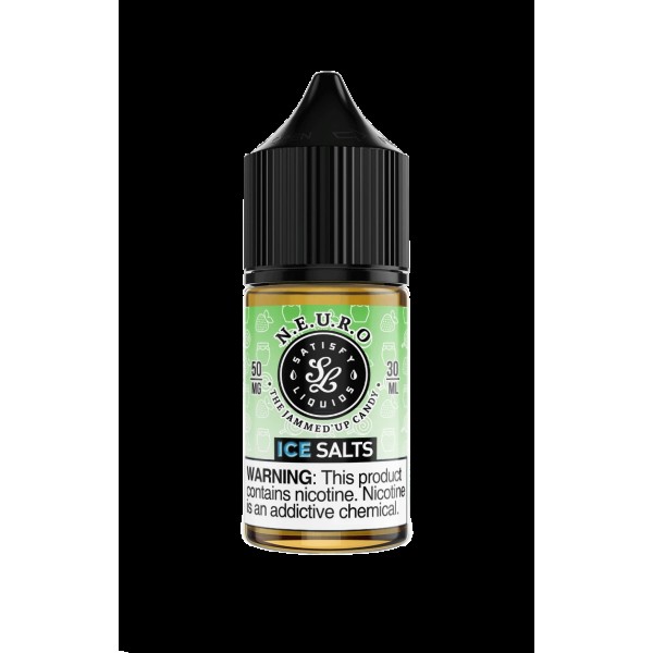 Satisfy E-Liquids N.E.U.R.O. On Ice 30ml Nic Salt Vape Juice