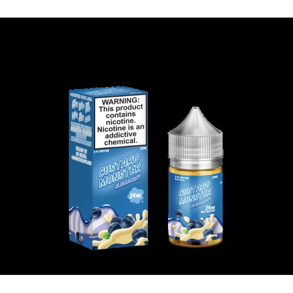 Custard Monster Blueberry Custard 30ml Nic Salt Vape Juice