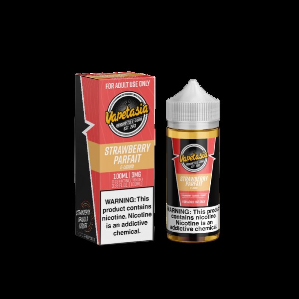 Vapetasia Strawberry Parfait 100ml Vape Juice