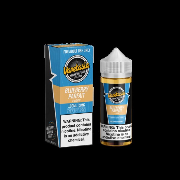 Vapetasia Blueberry Parfait 100ml Vape Juice