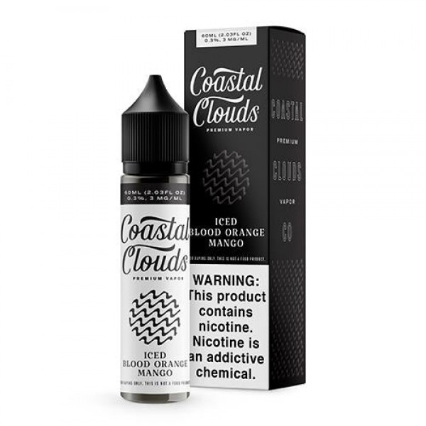 Coastal Clouds Sweets ICED Blood Orange Mango Snow Cone 60ml Vape Juice