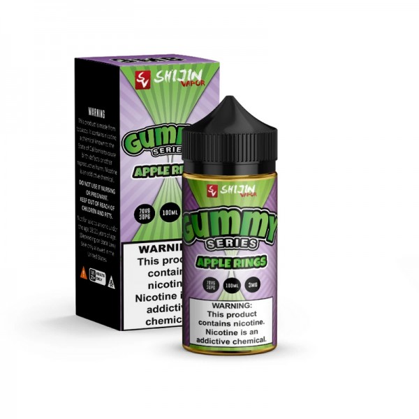 Shijin Gummy Series Apple Rings 100ml Vape Juice