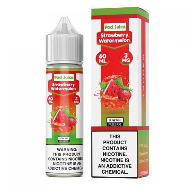 Pod Juice Strawberry Watermelon 60ml Vape Juice